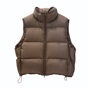 高端云朵泡芙95白鸭绒羽绒服马甲女款2025秋冬新款超好看无袖坎肩