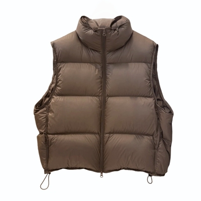 高端云朵泡芙95白鸭绒羽绒服马甲