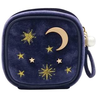 旅行首饰盒收纳盒便携迷你随身丝绒精致耳钉耳环手饰品首饰收纳包