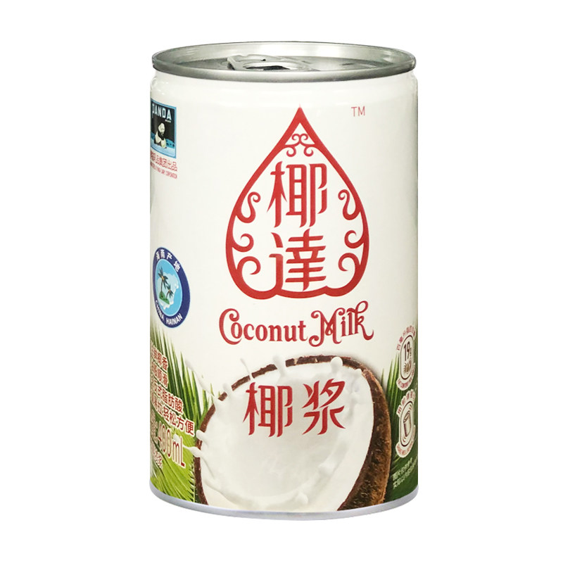 熊猫牌椰达椰浆400ml*5罐 浓缩椰奶汁奶茶西米露烘焙甜品原料