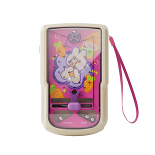 儿童弹珠游戏机接球机益智闯关玩具亲子对战掌上接豆豆桌游男女孩