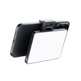 LED补光灯便携迷你口袋灯户外旅游拍摄手机夹手持打光灯三色温RGB全彩氛围灯夜景直播充电款直播柔光摄影灯