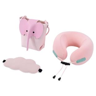 OKAZU儿童u型枕 出行旅游飞机长途坐车睡觉便携护颈u型枕头脖枕