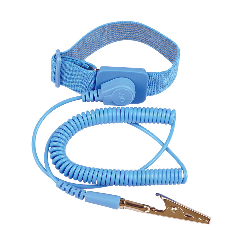 拓伏锐防静电手腕带 进口可调式防静电手环接地静电防护带2米线长