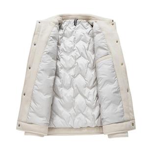 好运家彭浩东佟大为同款冬羽绒服休闲翻领抗寒保暖鸭绒青年外套男