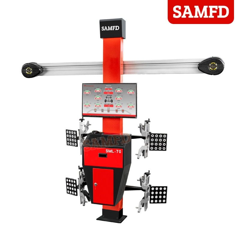 SAMFD汽车四轮定位仪举升机四轮定位工具汽车轮胎定位设备3D