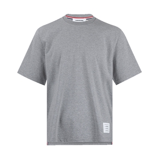 Thom Browne汤姆布朗男平纹针织全棉短袖T恤男士2026新款XY