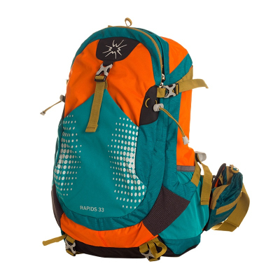 户外徒步悬浮背负30升登山包