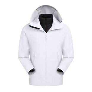 台州鸟家同款无标版LT三合一冲锋衣登山户外防水防风透气羽绒内胆