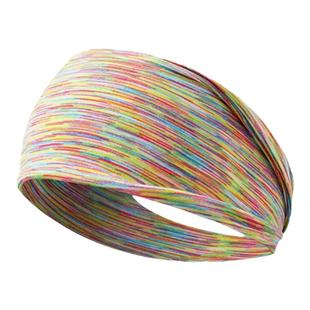 夏季瑜伽运动发带女止汗透气发箍篮球跑步头带健身头巾男宽边束发