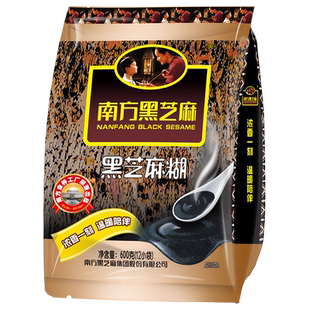 南方黑芝麻糊600/720g营养早餐饱腹代餐粉无糖速食粥官方旗舰店