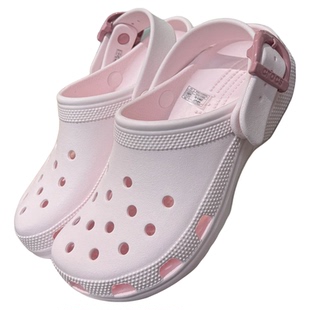 crocs新款户外卡洛驰男女鞋经典彩扣包头洞洞鞋沙滩凉拖鞋213347