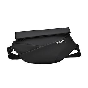 男士斜挎包多功能2025新款挎包单肩包胸包男款大容量高级感通勤包