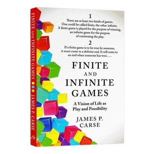 英文原版 Finite and Infinite Games 有限与无限的游戏 英文版 进口英语原版书籍