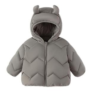 巴拉巴拉童装宝宝羽绒服冬装2025新婴儿红色儿童外套男女童拜年服