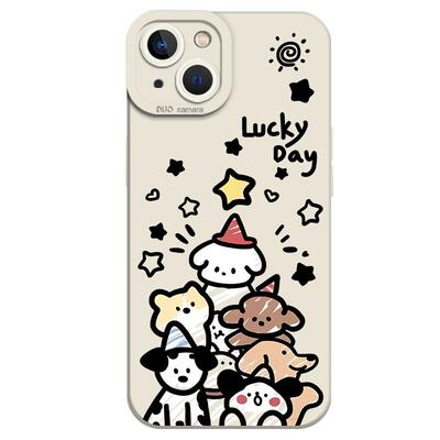 圣诞小狗手机壳适用于华为系列