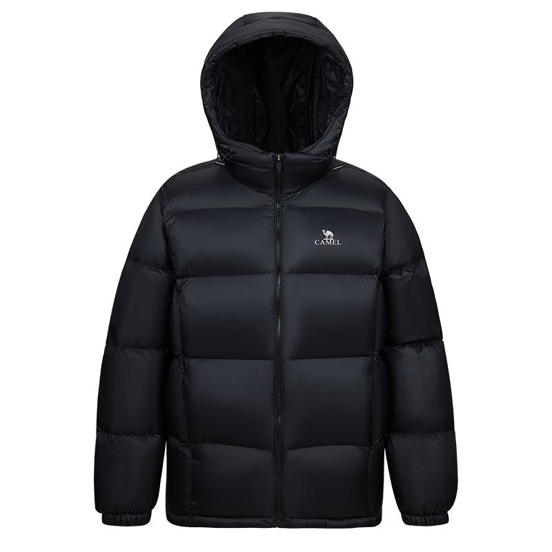 【小红书同款】骆驼羽绒服男女2025新款加厚连帽面包服时尚外套潮