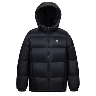 【小红书同款】骆驼羽绒服男女2025新款加厚连帽面包服时尚外套潮