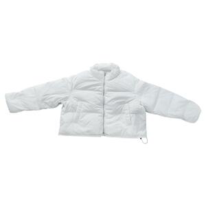 反季女羽绒服2023年新款白鸭绒韩系立领面包服时尚加厚短款外套冬