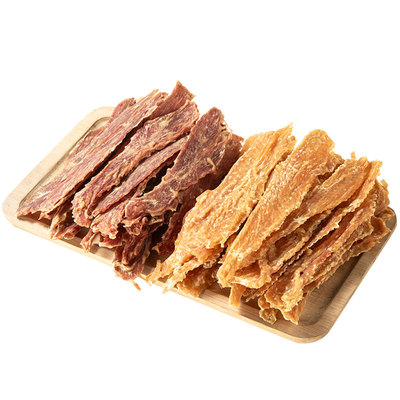 抢~豪华大桶装800g净重鸡鸭肉干