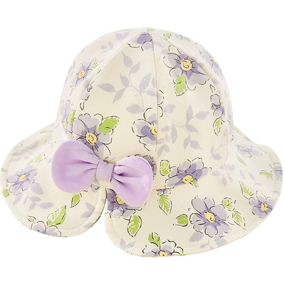 Aengbay婴儿纯棉遮阳帽