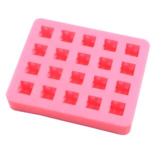 滴胶麻将模具立体骰子棒棒糖diy巧克力水晶扑克牌硅胶蛋糕装饰色