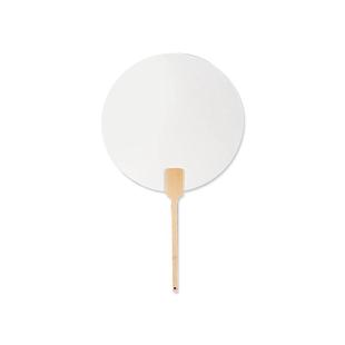 批发100把古风水墨画PVC飘漆扇子儿童手工diy制作材料包全套团扇