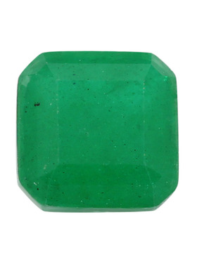 正方形倒角车平人造哥伦比亚祖母绿 正方宝塔形吊坠戒指首饰主石