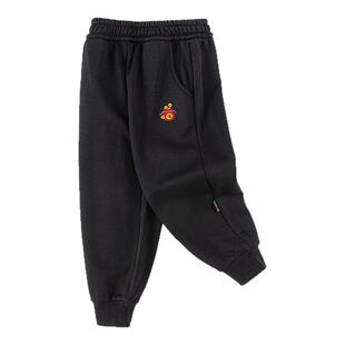 巴拉巴拉童装儿童裤子加绒男童长裤女童宝宝秋装2025新款小童潮流