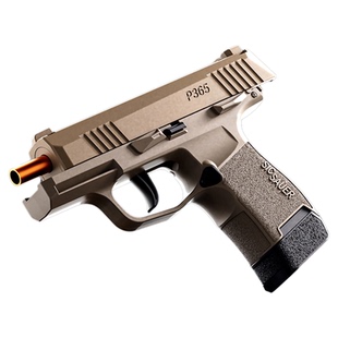 2025火爆袖珍p365机械连动抛壳反吹软弹可发射男孩儿童玩具小手枪