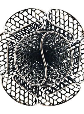 925纯银食指戒指出口订单银如丝