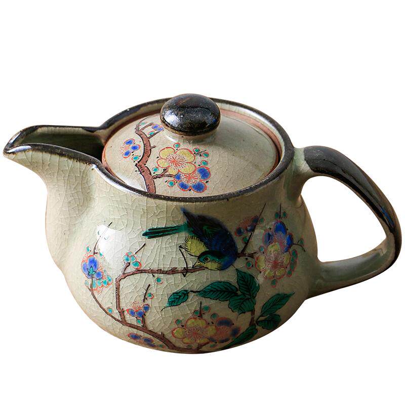 九谷烧日本手绘陶瓷茶壶茶具