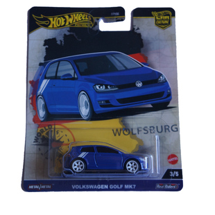 HOT WHEELS风火轮汽车文化系列奥迪高尔夫丰田 1:64合金汽车模型