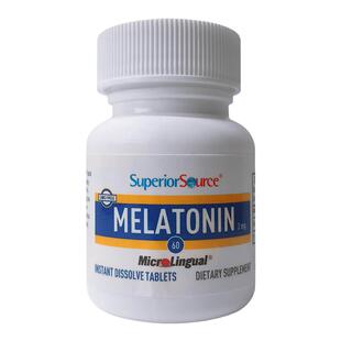 Superior Source褪黑素退黑素Melatonin保税仓发货舌下含化吸收快
