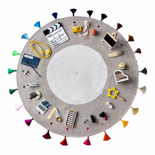 抓周道具ins风周岁生日布置装饰品抓阄套装男宝女宝玩具小红书款