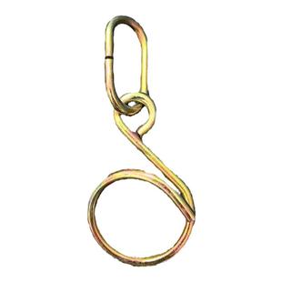 媒矿用电缆挂钩弹簧钩电缆线卡扣线缆挂钩固定线缆 线夹钩子 S钩