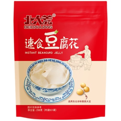 北大荒低甜速食豆腐花256g早餐