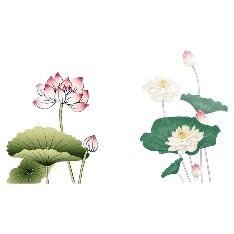 现代中式佛经壁纸莲花禅意墙纸荷花佛字佛堂佛台客厅背景墙壁画