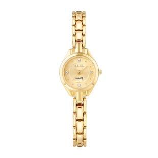 手表女2025新款小众轻奢高级感小巧复古小金表手链女士手表礼物