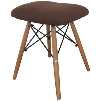 化妆凳子餐桌无靠背实木软包餐椅