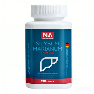 德国NA护肝片胶囊150粒水飞蓟养护胆碱进口奶蓟草正品男女熬夜肝