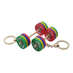 CWA中国举重协会“中国力量“杠铃套钥匙扣