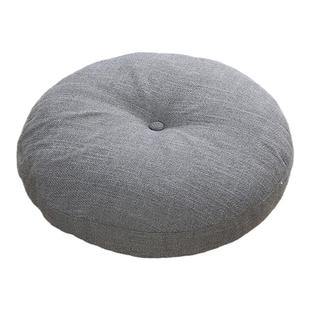 亚麻蒲团坐垫 榻榻米圆形布艺加厚飘窗日式阳台地板瑜伽打坐垫