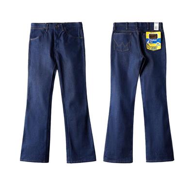 威格945NAV原牛未脱桨男士牛仔裤