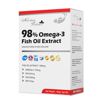 天萃恩98%高纯度鱼油新西兰进口