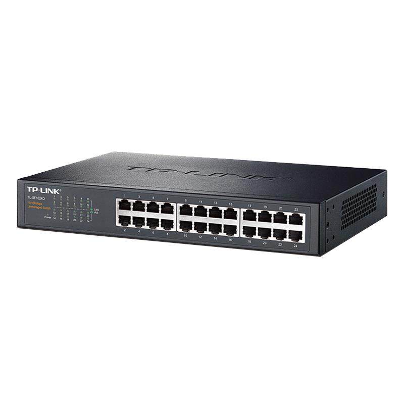 tp-link交换机24口办公机架式