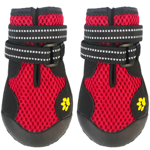 Mr.shoes狗狗鞋子秋季透气防掉柯基边牧金毛中型大型犬宠物鞋脚套