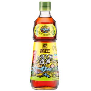 燕庄芝麻油古法小磨香油家用火锅香油500ml