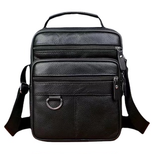 多隔层真皮男包头层牛皮2026新款爆款男士斜挎包手提单肩小包背包