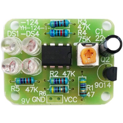 LM358LED呼吸灯电子套件